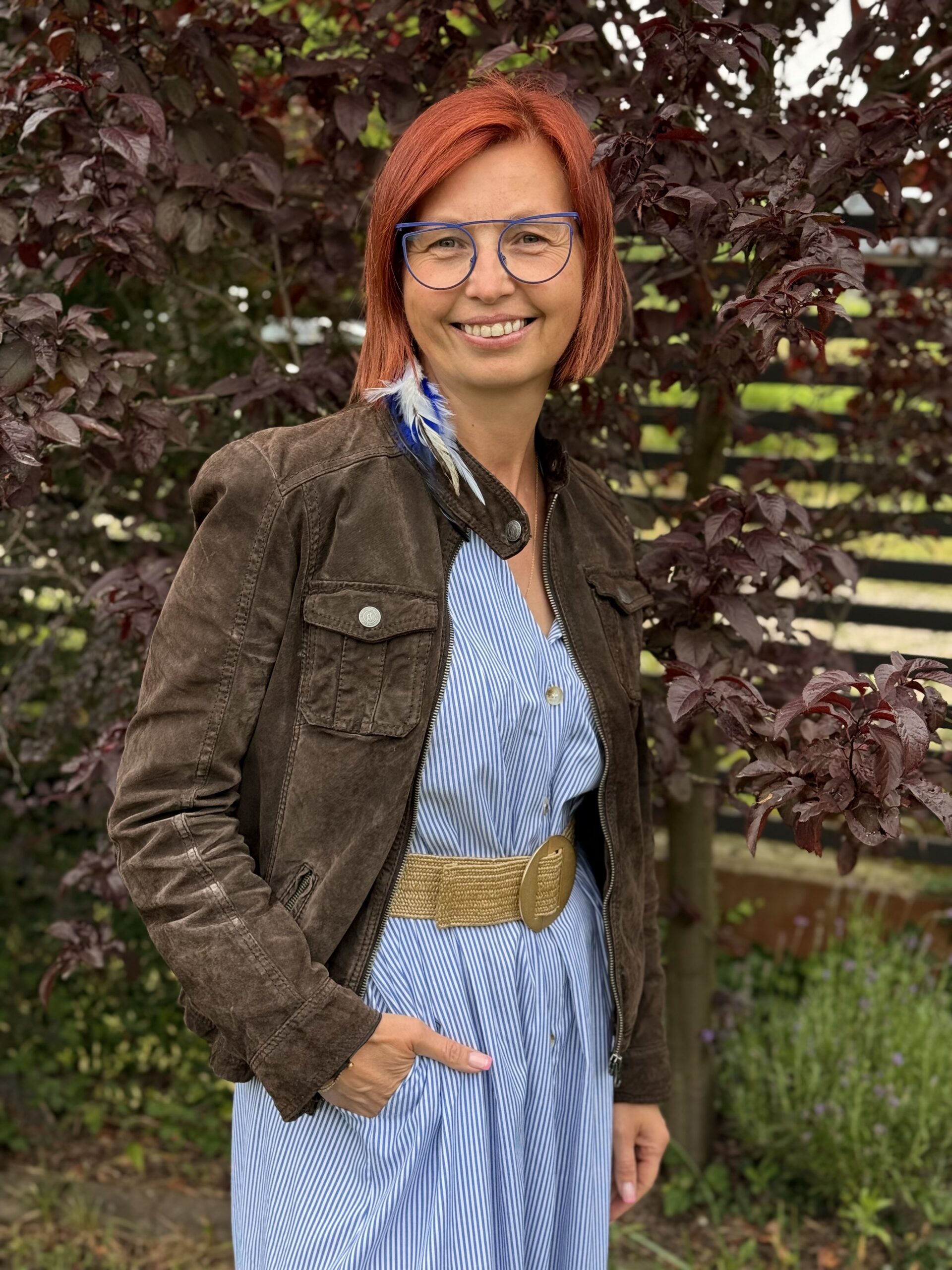 Renata Rejf w zieleni